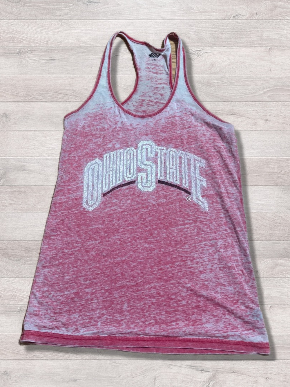 NCAA OSU Ohio State Buckeyes Thin Lightweight Tank Top Racerback Women’s Medium